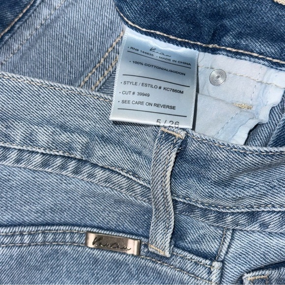 KanCan High Rise Distressed Straight Leg Jeans - Picture 5 of 12